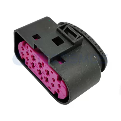 Waterproof Wire Connector Cable Harness Automotive Enclosure Connector for Volkswagen Audi 14Pin Female 6189-7103 - image 2